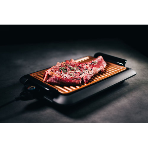 Gotham Steel Indoor Smokeless Electric Grill & Reviews Wayfair